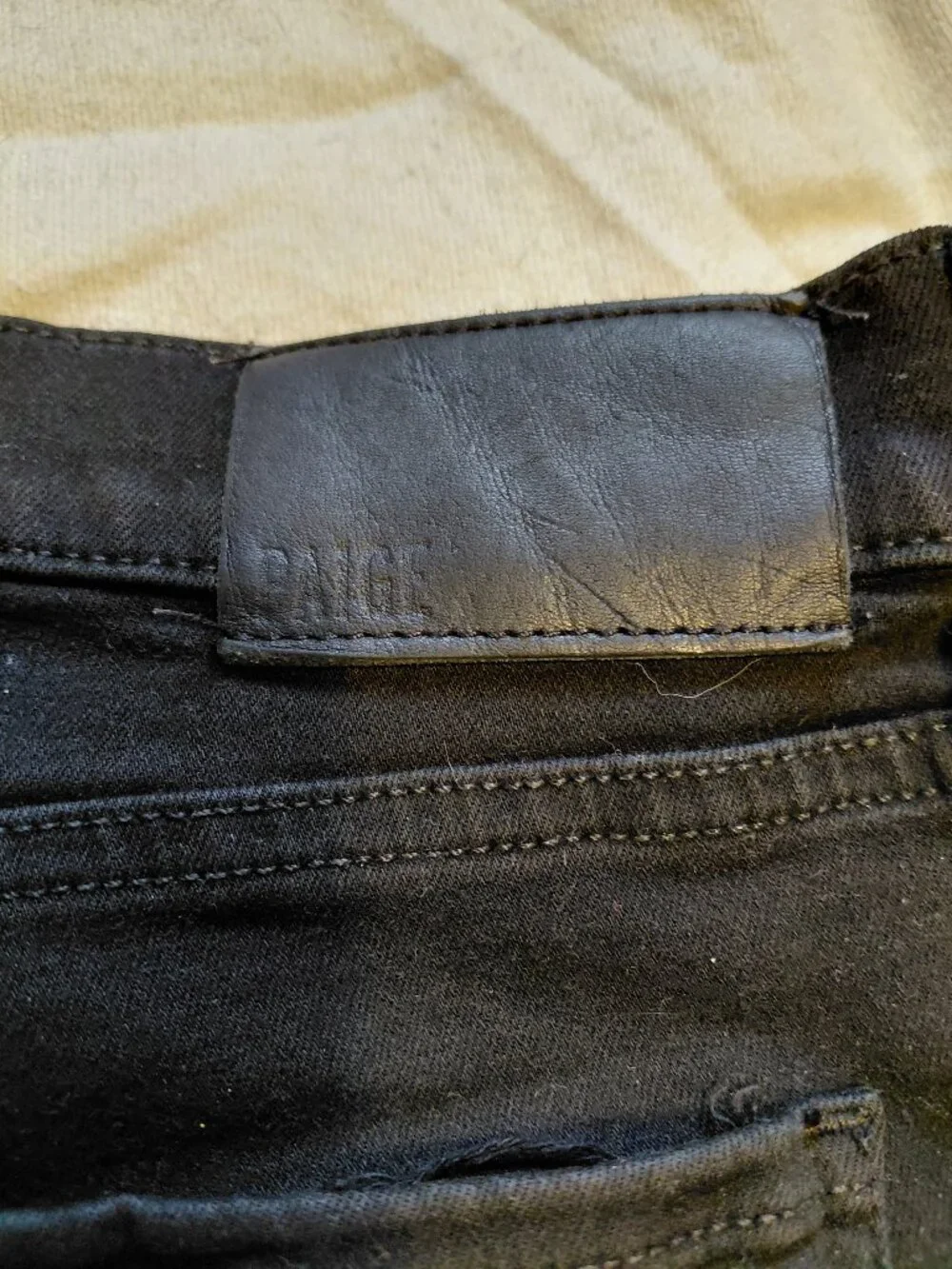 PAIGE Federal Slim Straight Leg Jeans 34x32